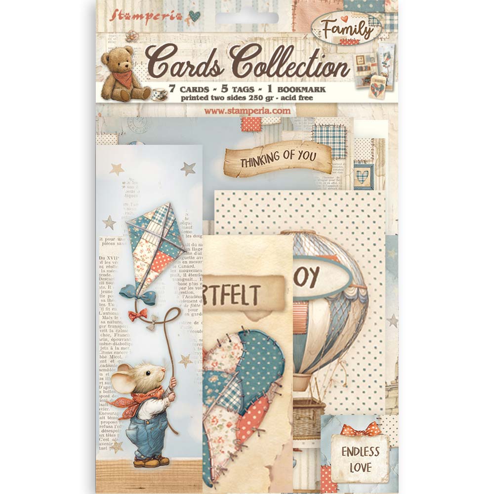Stamperia Family Cards Collection sbcard37

