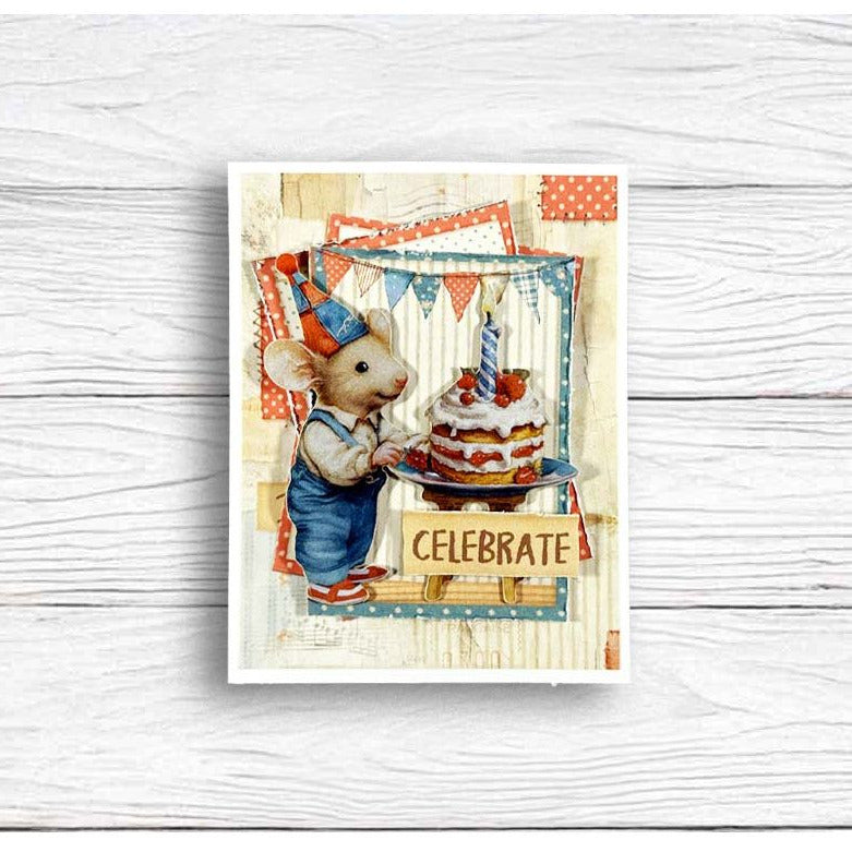 Stamperia Family Junk Journal sbjk11 celebrate