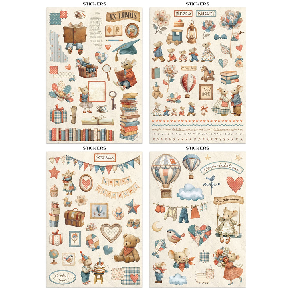 Stamperia Family Junk Journal sbjk11 pages2