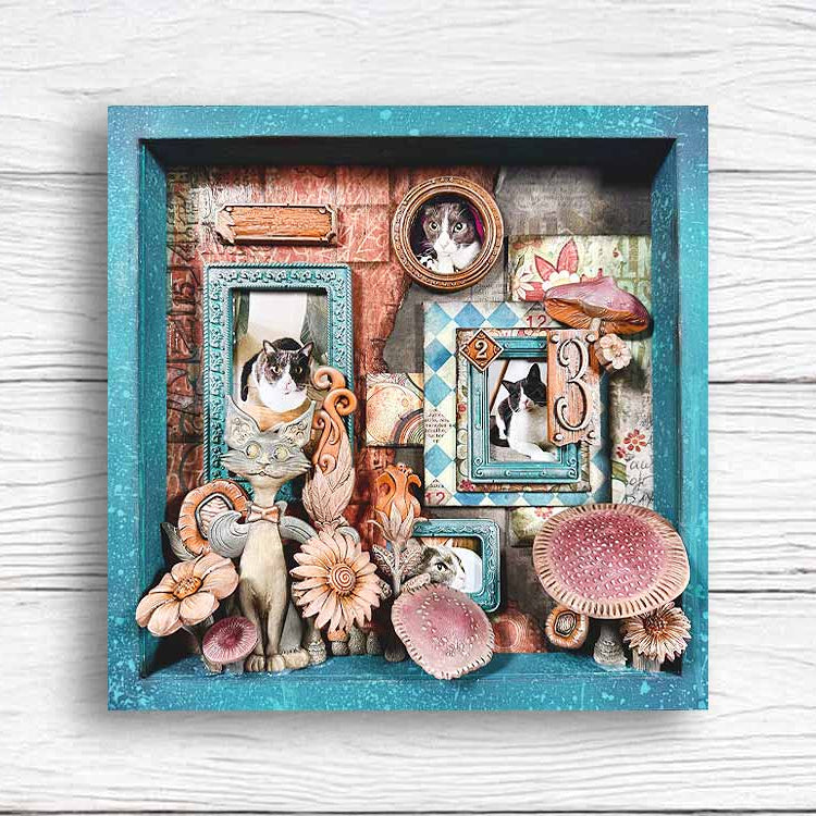 Stamperia Frames Silicone Mold a5 kacma556 frames