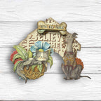 Stamperia Furry Friends Ephemera dflct69 friends