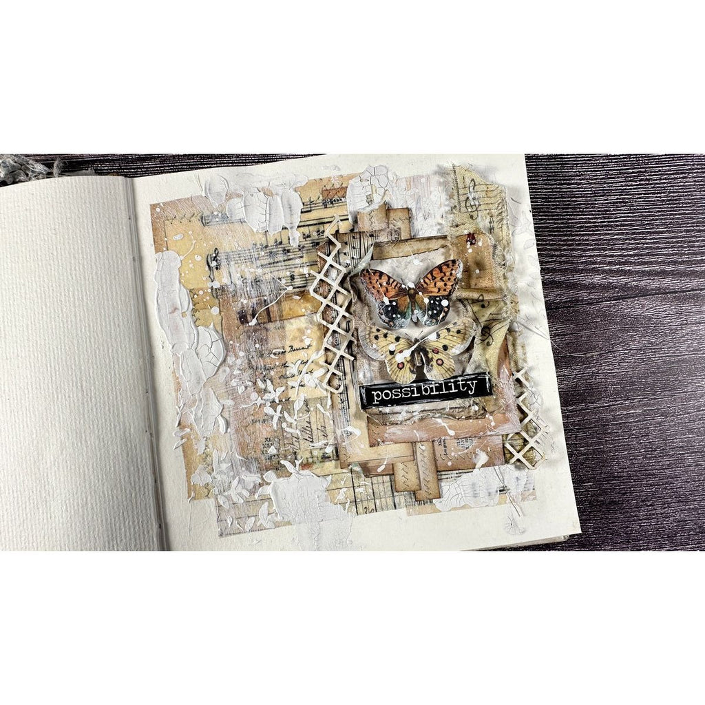 Stamperia Garden 8x8 Paper sbbs104 possibility