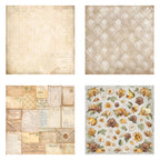 Stamperia Golden Harmony Fabric Sheets sbplt34 pages