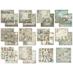 Stamperia Herbarium Silvae 8x8 Paper sbbs135 pages