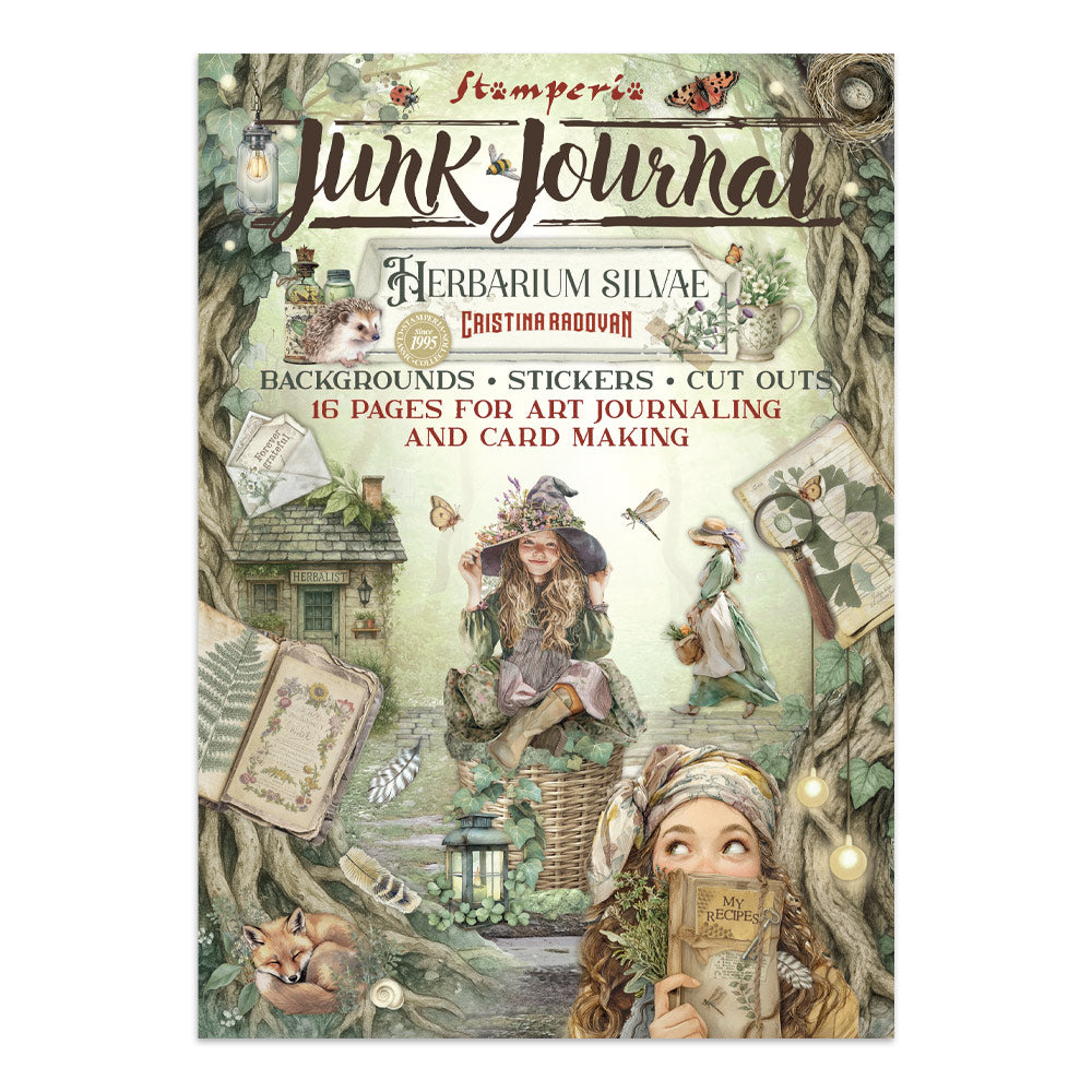Stamperia Herbarium Silvae Junk Journal sbjk09
