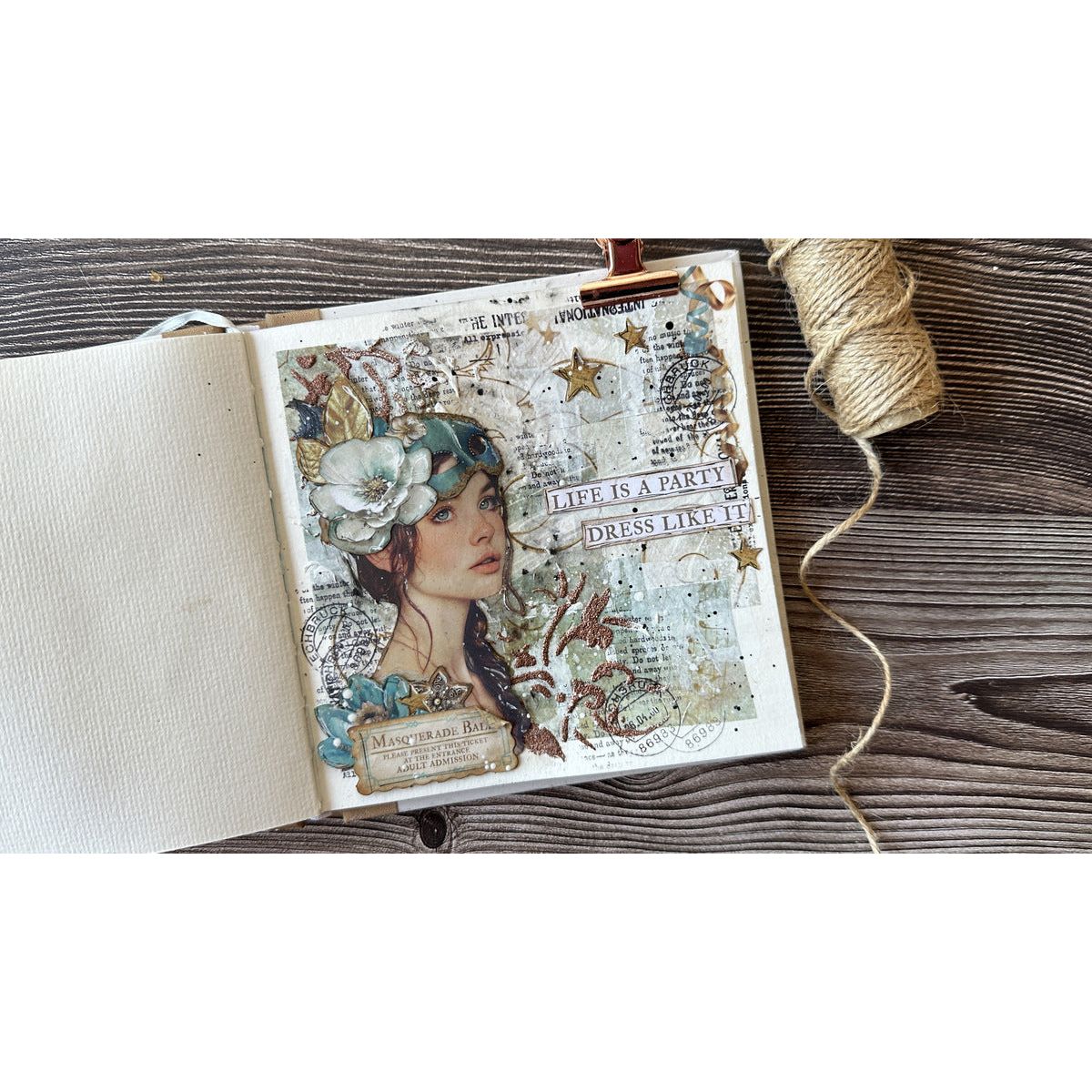 Stamperia Masquerade Ornaments Small Stencil kstds11 flowers | color-code:ALT01