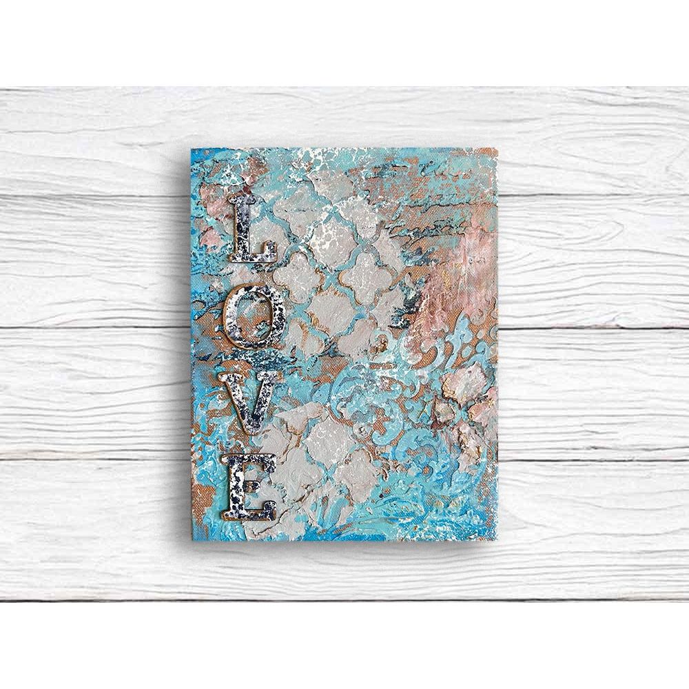 Stamperia Misty Paint Tropic Ocean asfp010 love