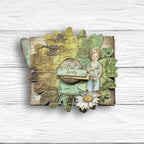 Stamperia Plaster Coat asps004 happy child