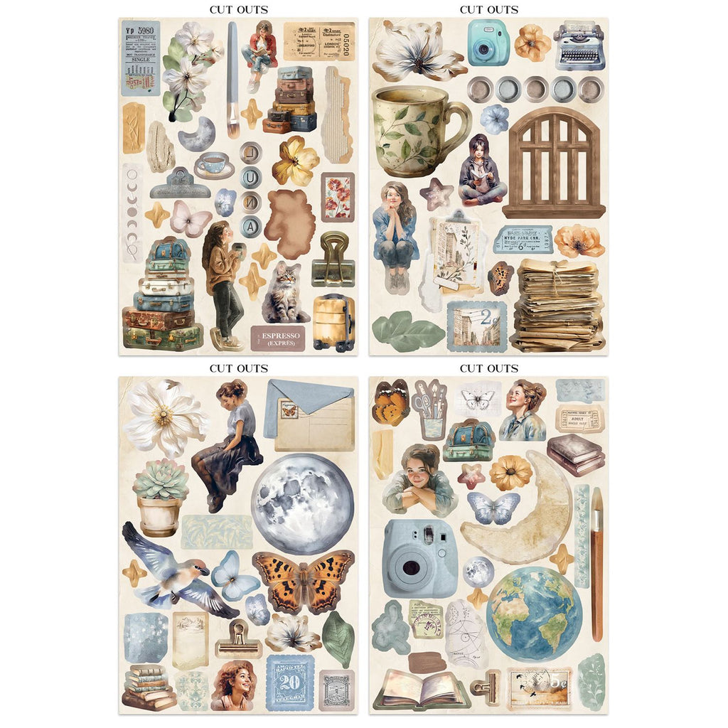 Stamperia Secret Diary Junk Journal sbjk15