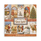 Stamperia Silent Night 8x8 Paper sbbs148