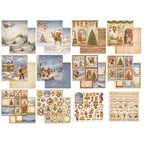 Stamperia Silent Night 8x8 Paper sbbs148 cardstock