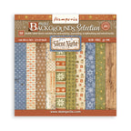 Stamperia Silent Night Backgrounds 12x12 Paper sbbl193