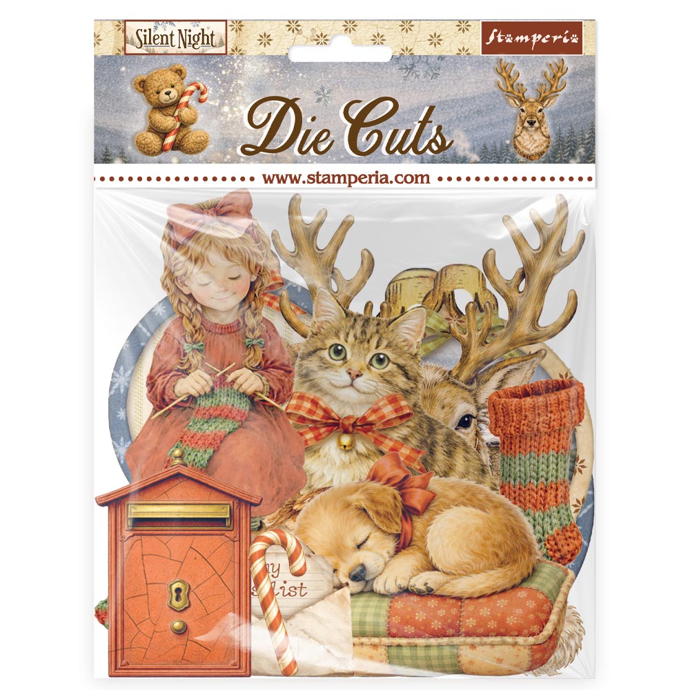 Stamperia Silent Night Die Cuts dfldc140