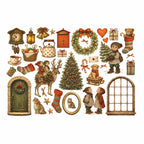 Stamperia Silent Night Ephemera dflct88 contents inside