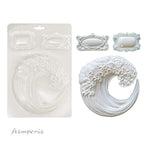Stamperia Silent Sea Wave A5 Soft Mold k3pta5671 molds