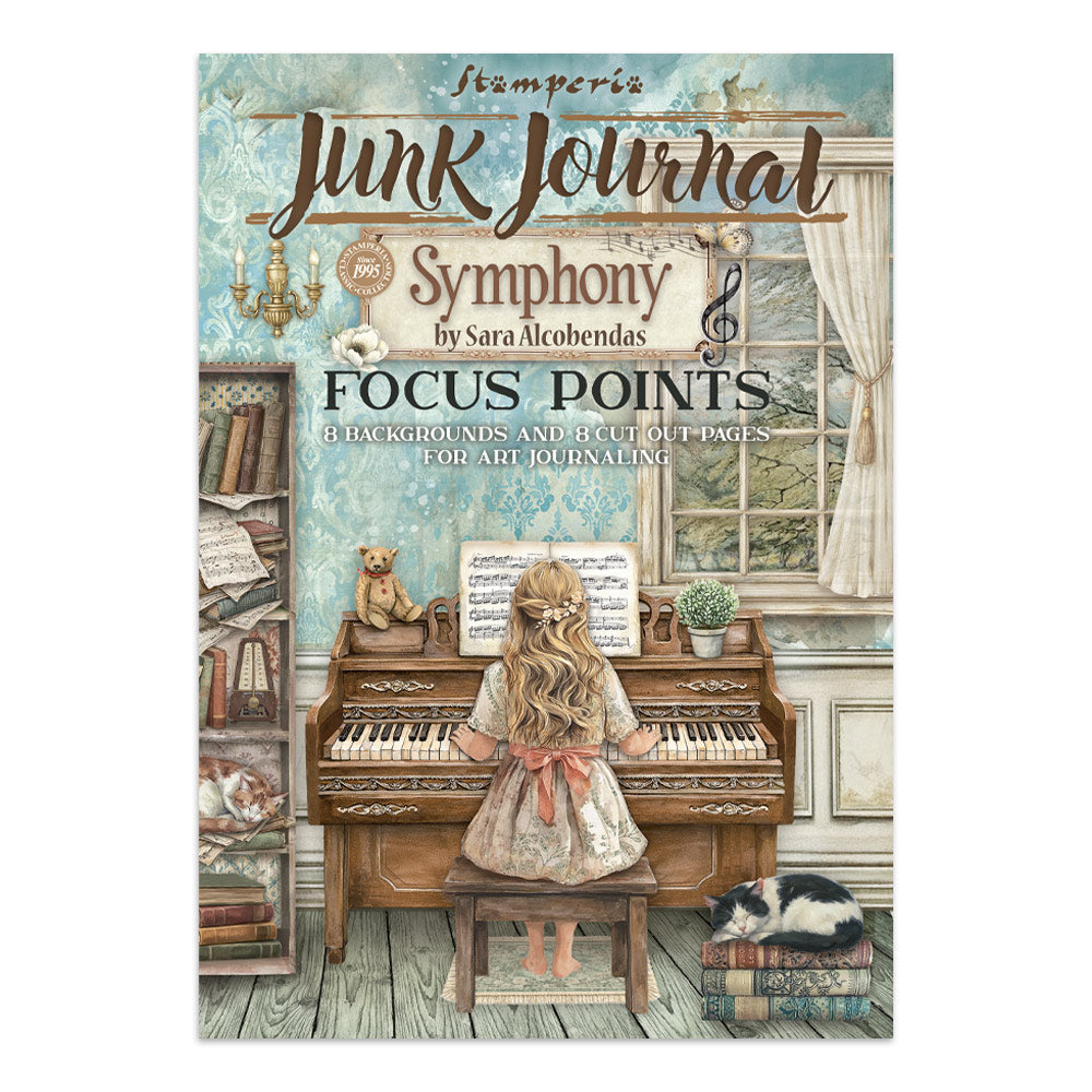 Stamperia Symphony Junk Journal Focus Points sbjks03