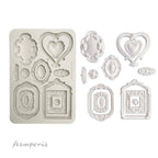 Stamperia Timeless Frames A5 Silicone Mold kacma580