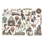 Stamperia Voyages Fantastiques Ephemera dflct75
