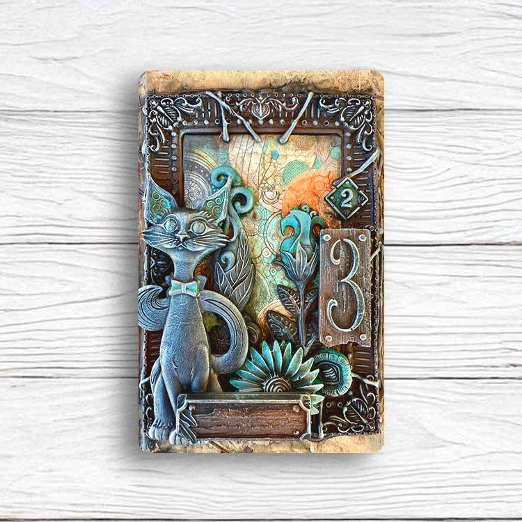 Stamperia Wax Patina Old Steel kecw01 cat