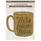 Stamperia Whispering Woods Crafty Shapes Cup klsm66
