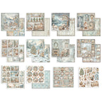Stamperia White Christmas 12x12 Paper sbbl190 cardstock