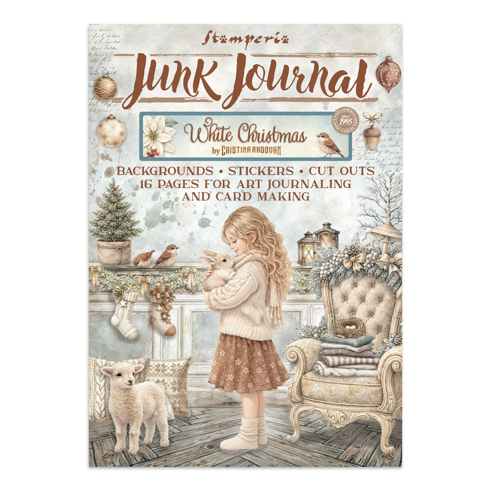 Stamperia White Christmas Junk Journal sbjk28