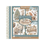 Stamperia White Christmas Rub On Kit dflrbx21