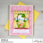 Stamping Bella Spring Bundle Girl Peekers Cling Stamps eb1471 whatever you need