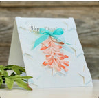 Simon Says Stamp Embossing Folder and Cutting Die Starbright sfd571 And Everything Nice Holiday Card