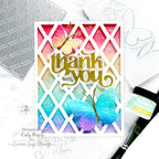 Simon Says Stamp Embellishment Mix Starbright 0625sb Thank You Card | color-code:ALT01