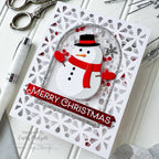 Simon Says Stamp Starburst Plate Wafer Die s954 DieCember Christmas Card | color-code:ALT01