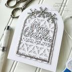 Simon Says Stamp Starburst Plate Wafer Die s954 DieCember Christmas Card | color-code:ALT05