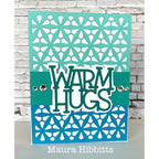 Simon Says Stamp Starburst Plate Wafer Die s954 DieCember Hugs Card