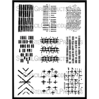 StencilGirl ATC Apter 3 Stencil ll1084