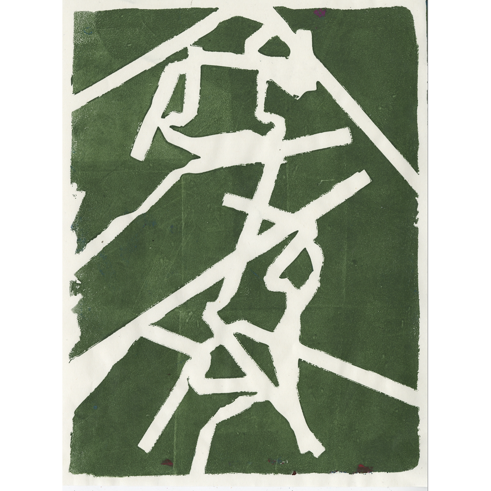 StencilGirl Crease Stencil ll1089 green