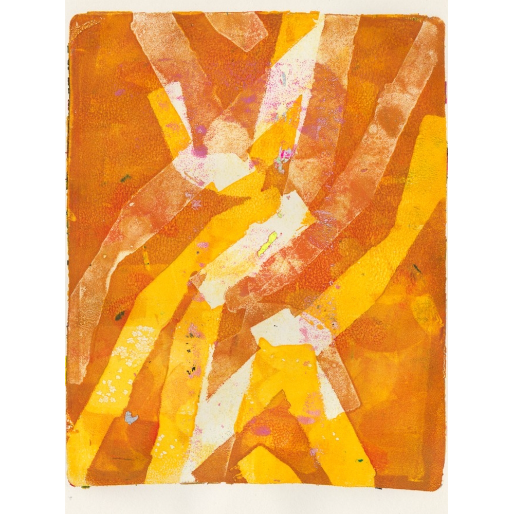 StencilGirl Crimp Stencil ll1088 orange