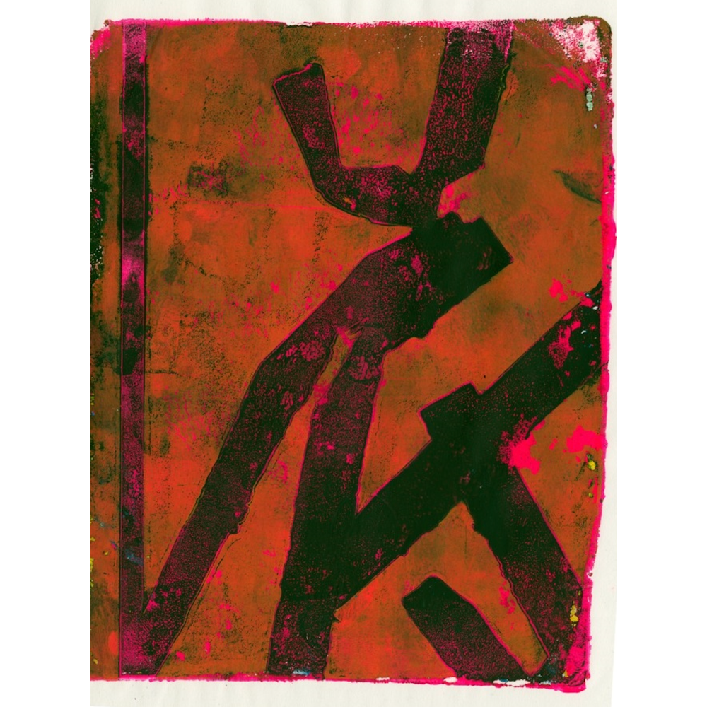StencilGirl Crimp Stencil ll1088 pink