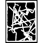 StencilGirl Crinkle Stencil ll1087