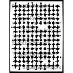 StencilGirl Mesh Mash Stencil ll1041
