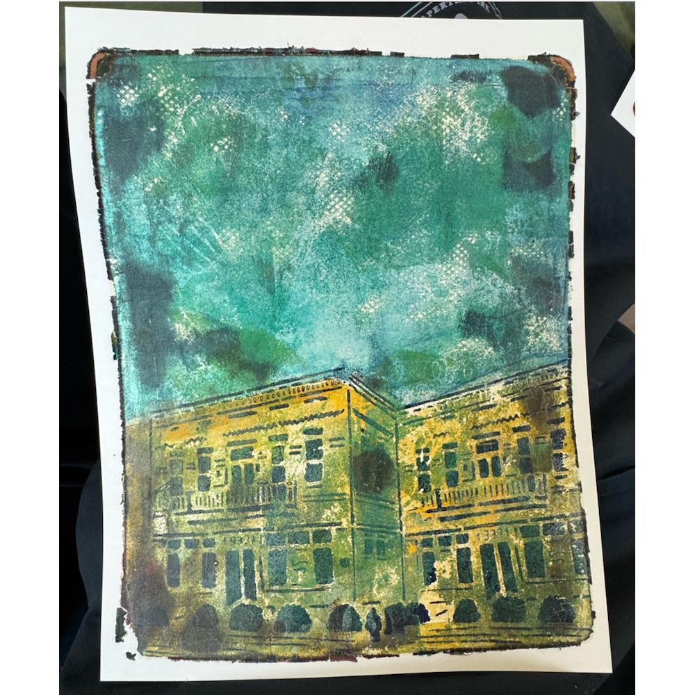 StencilGirl Storefront Stencil sa1031 blues