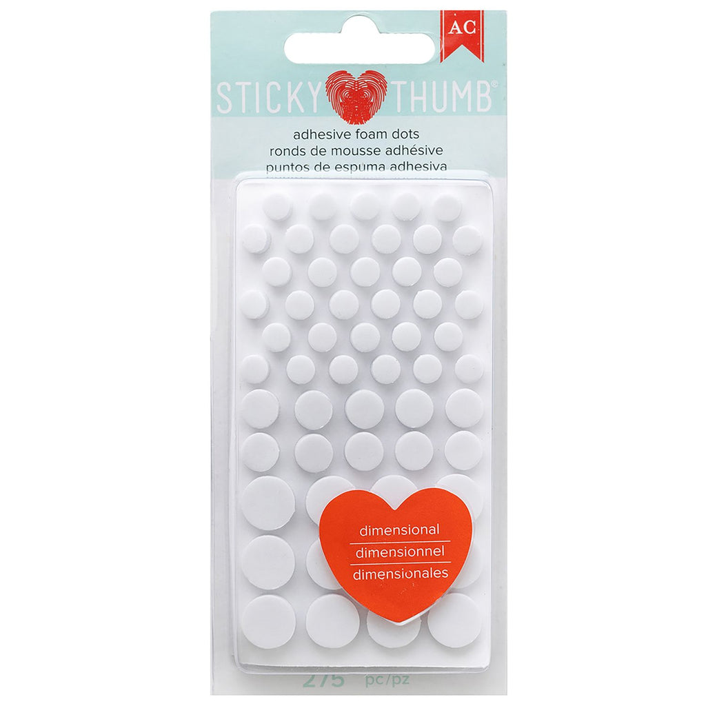 Sticky Thumb Dimensional Adhesive Foam Dots 340272