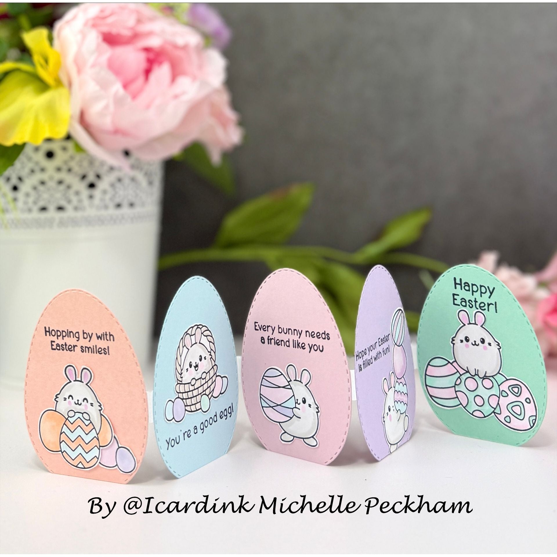 Simon Says Stamp Stitched Nested Eggs Wafer Dies 1580sd Beautiful Moments Easter Card