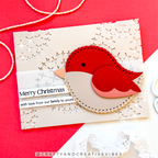 Simon Says Stamp Stitching Wafer Dies Bundle set1129sb DieCember Christmas Card