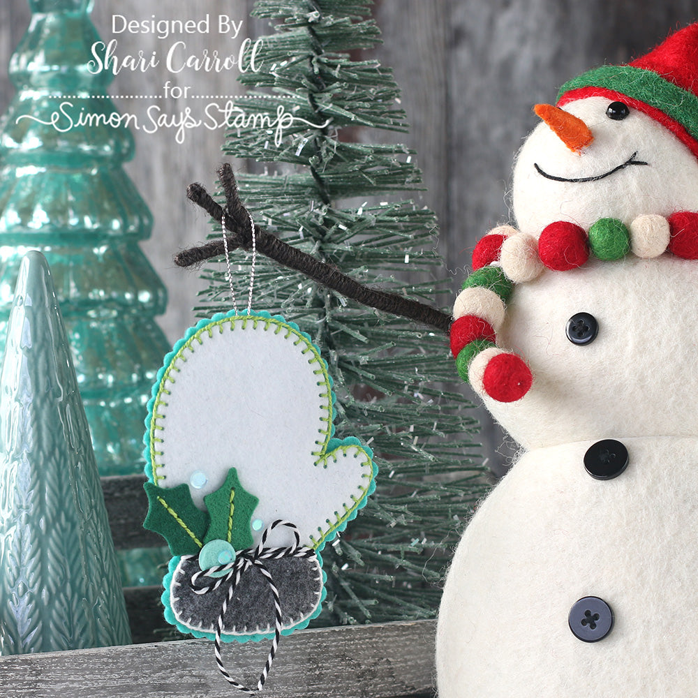 Simon Says Stamp Stitching Wafer Dies Bundle set1129sb DieCember Christmas Ornament