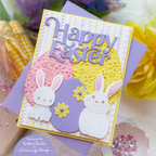 Simon Says Stamp Embossing Folder Stitching Sampler sf545 Beautiful Moments Easter Card | color-code:ALT03