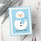 Simon Says Stamp Stitching Wafer Dies Bundle set1129sb DieCember Christmas Card