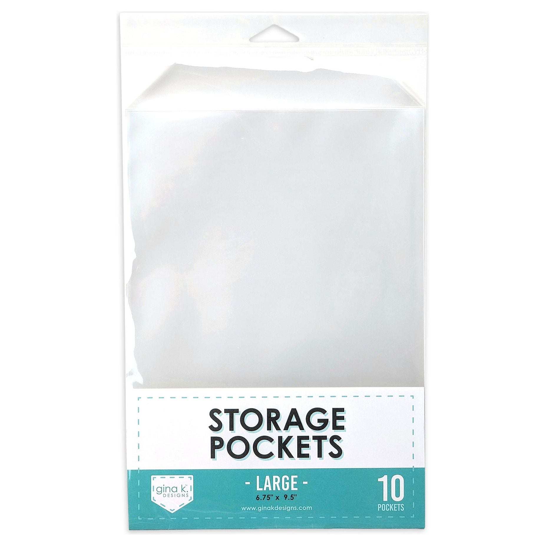 Gina K Designs LARGE Stamp and Die Storage Pockets 0305
