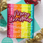 CZ Design Stripped Wafer Dies czd288 DieCember Holiday Card | color-code:ALT03