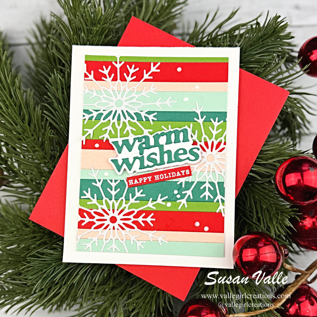 CZ Design Stripped Wafer Dies czd288 DieCember Holiday Card | color-code:ALT01