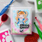 La-La Land Crafts Wonderland Stencil ST031